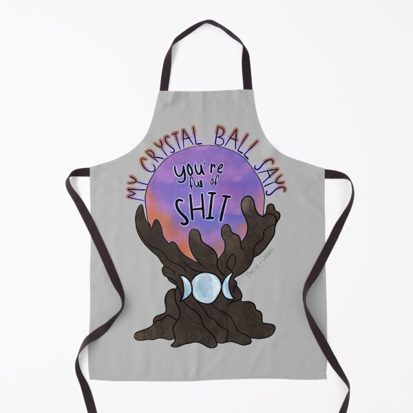 Item preview, My Crystal Ball Says You’re Full of Sh*t designed and sold by ChrissieCreates.