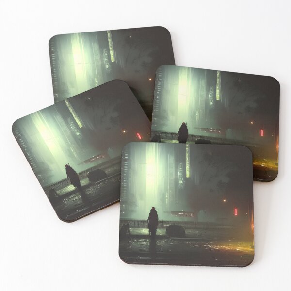 Item preview, Silent night cyberpunk designed and sold by ART3M1S1A.
