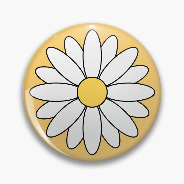 Item preview, Daisy flower yellow background designed and sold by RafaTakami.