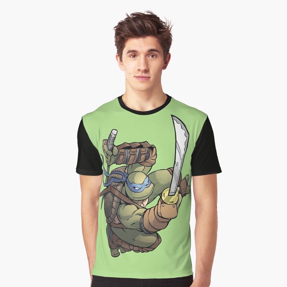 TMNT - Teenage Mutant Ninja Turtles - Leonardo Leads - Adult Men T-Shi –  YourFavoriteTShirts