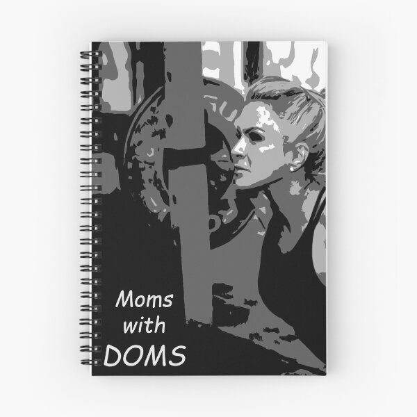 Item preview, Female Weightlifter: "Moms with DOMS" (Delayed Onset Muscle Soreness) designed and sold by SomeGuyLou.