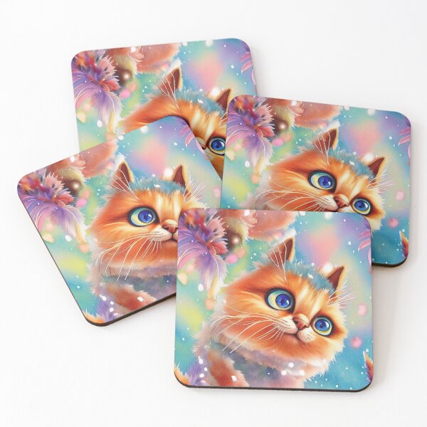 Item preview, Adorable Orange Kitty Pattern designed and sold by Zemracreative.