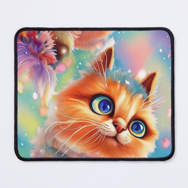 Item preview, Adorable Orange Kitty Pattern designed and sold by Zemracreative.