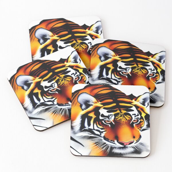 Item preview, Drawing of the tiger/Drawing to paint designed and sold by kingofdrawings.