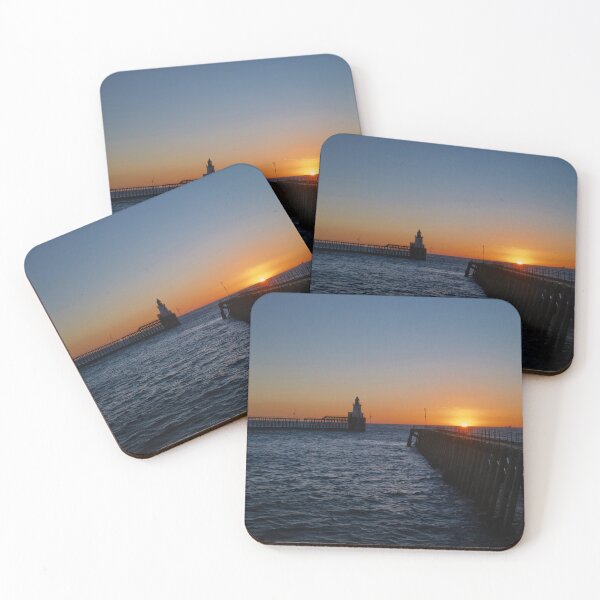 Item preview, October Sunrise at the mouth of the River Blyth designed and sold by Violaman.