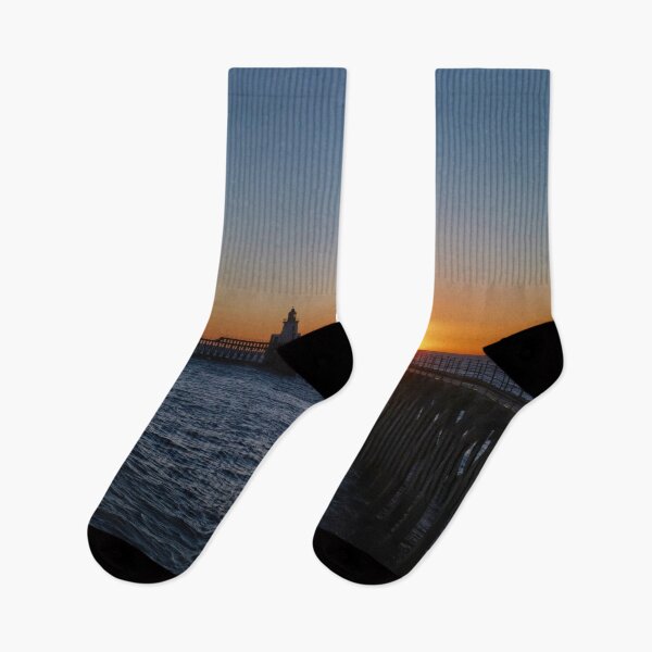 Item preview, October Sunrise at the mouth of the River Blyth designed and sold by Violaman.