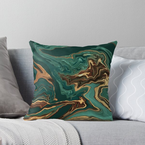 Item preview, Green and Gold Marble designed and sold by RockBeeDesigns.