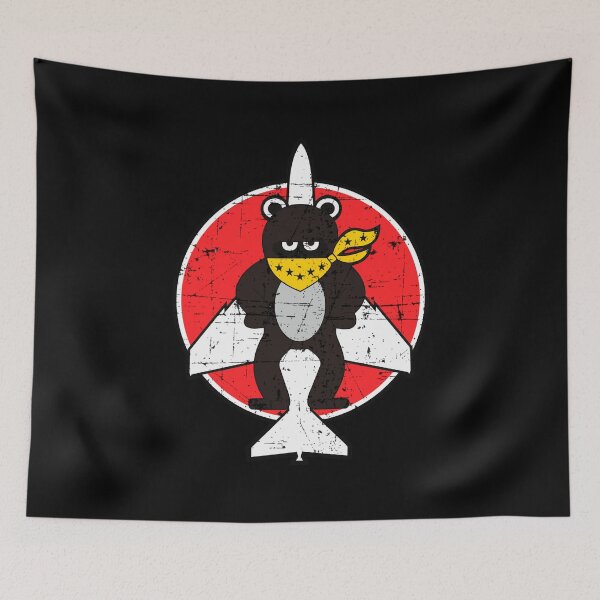 Item preview, JASDF - 301St Tactical Fighter Squadron - F4 Phantom II - Grunge Style  designed and sold by pzd501.