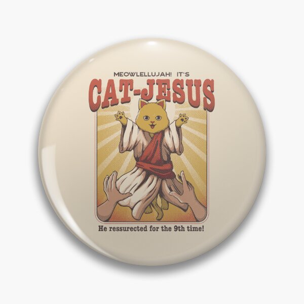 Item preview, CatJesus by Tobe Fonseca designed and sold by Tobe Fonseca®.