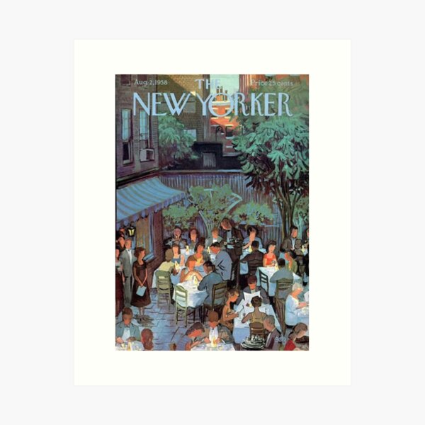 The New Yorker- August 2 1958 Art Print