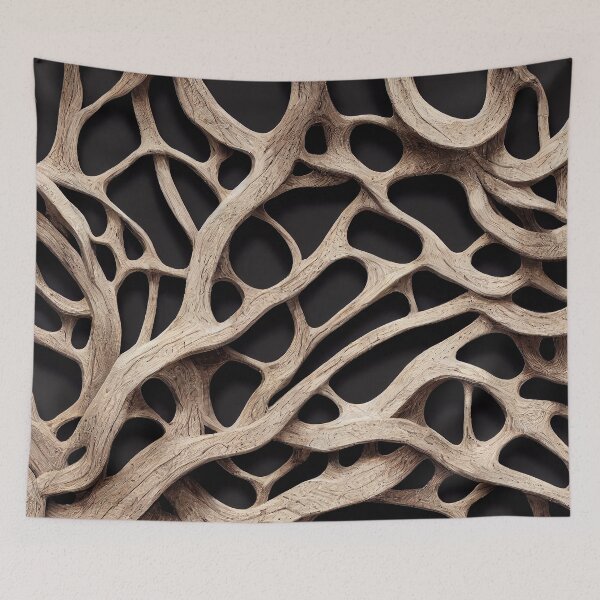 Item preview, Rooted Abstract Intertwined Wood Art designed and sold by Ilze Lucero.