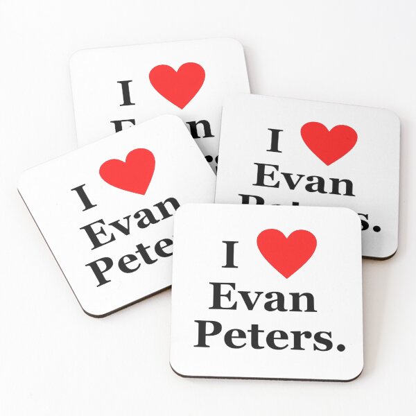 Item preview, I love Evan Peters  designed and sold by heyurcutee.