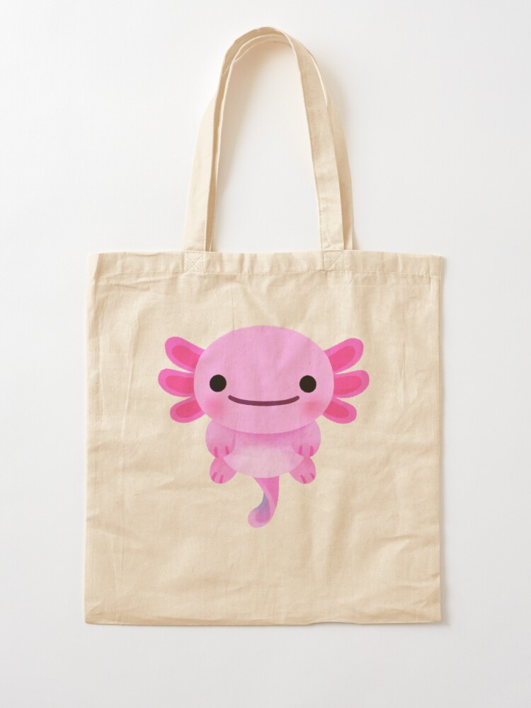 Thumbnail 2 of 5, Tote Bag, Lucy Axolotl designed and sold by pikaole.