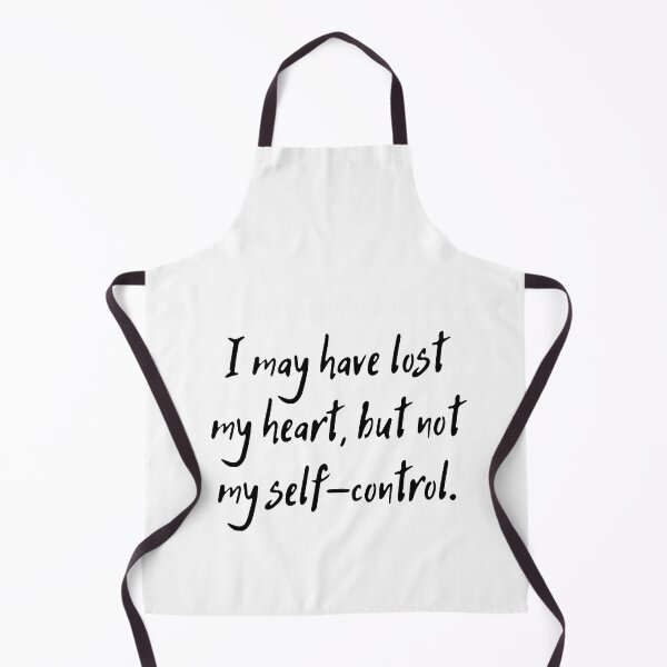 Item preview, Jane Austen Quote From Emma - I may have lost my heart, but not my self-control. designed and sold by violet-hope.