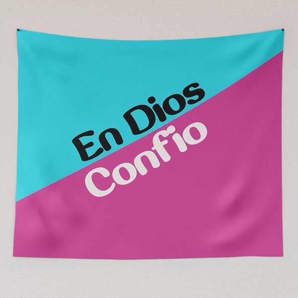 Item preview, In God I Trust In Spanish Christian Wall Decor designed and sold by bible-prints.