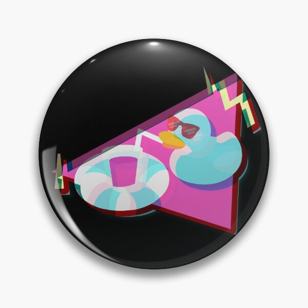 Item preview, 3d Stereoscopic Duck | Anaglyph Effect | 80s Aesthetic designed and sold by Fluffy-Vectors.