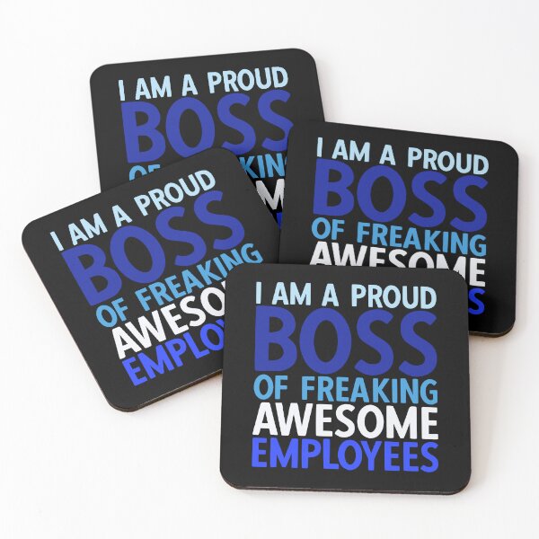 Item preview, I'm A Proud Boss Of Freaking Awesome Employees designed and sold by YoungESC.