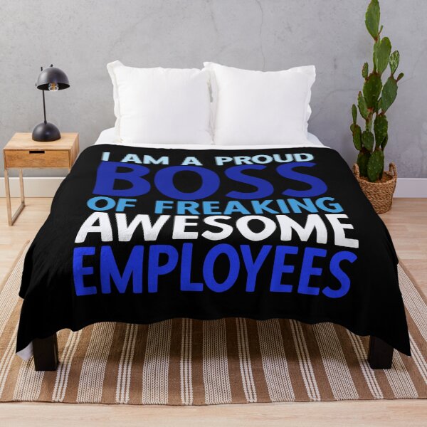 Item preview, I'm A Proud Boss Of Freaking Awesome Employees designed and sold by YoungESC.