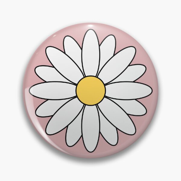 Item preview, Daisy flower pink background designed and sold by RafaTakami.