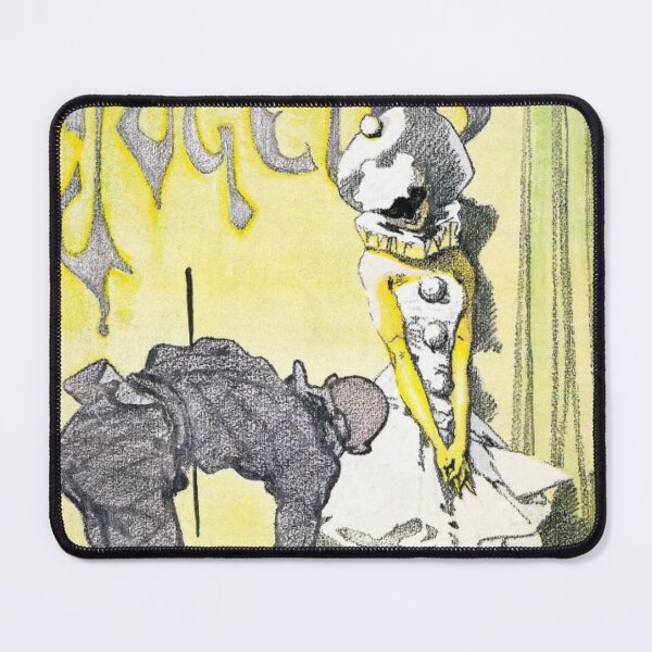 Item preview, Jugend Art Deco Vintage Harlequin Man and Woman  designed and sold by artemisxluna89.