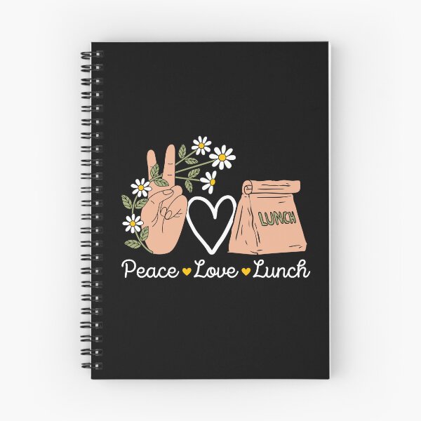 Item preview, Peace Love Lunch designed and sold by nquestiaa.