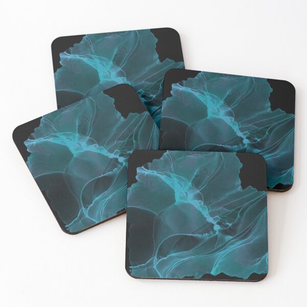 Item preview, Black and Blue Marble designed and sold by RockBeeDesigns.