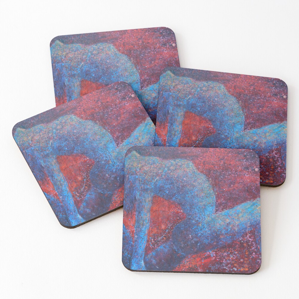 Item preview, Coasters (Set of 4) designed and sold by KaliSoul.