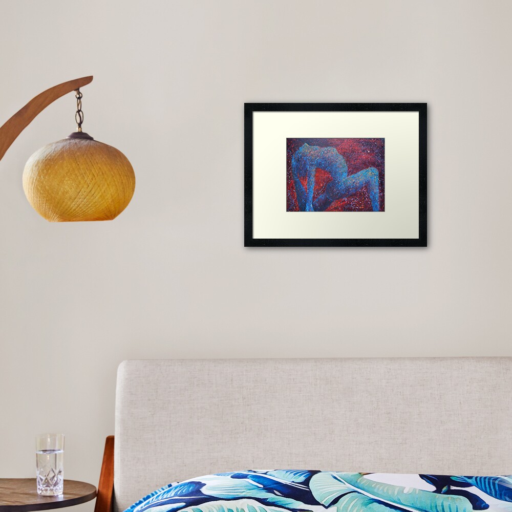 Item preview, Framed Art Print designed and sold by KaliSoul.