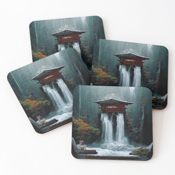 Item preview, Shrine under waterfall designed and sold by Qi-Shrine.