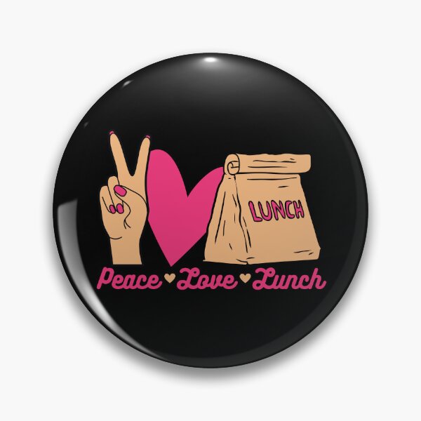 Item preview, Peace Love Lunch designed and sold by nquestiaa.