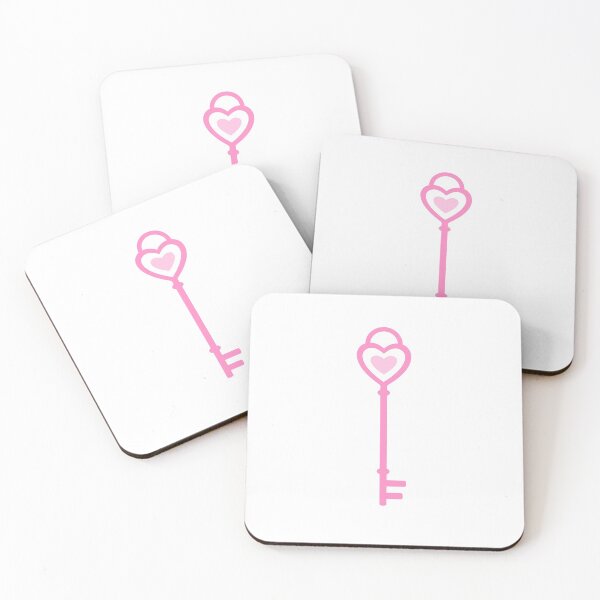 Item preview, Pastel Pink Heart Key designed and sold by XOOXOO.