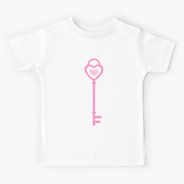 Pastel Pink Heart Key