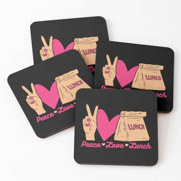 Item preview, Peace Love Lunch designed and sold by nquestiaa.