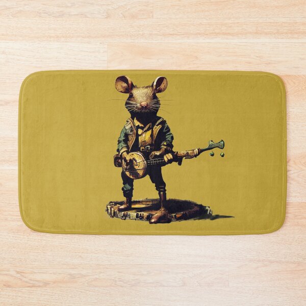Item preview, Rat Playing a Banjo designed and sold by ThePurpleMelon.