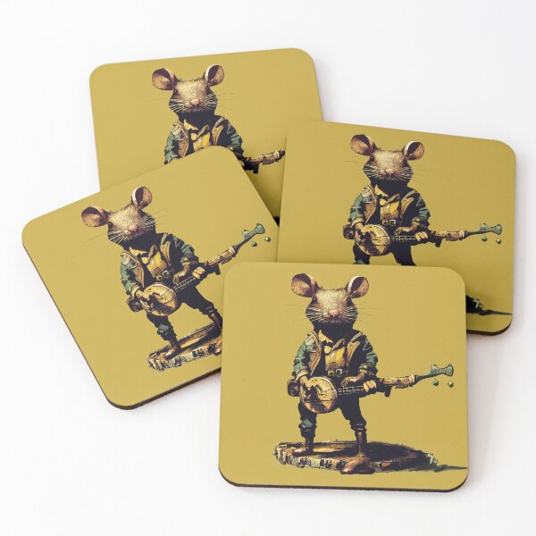 Item preview, Rat Playing a Banjo designed and sold by ThePurpleMelon.
