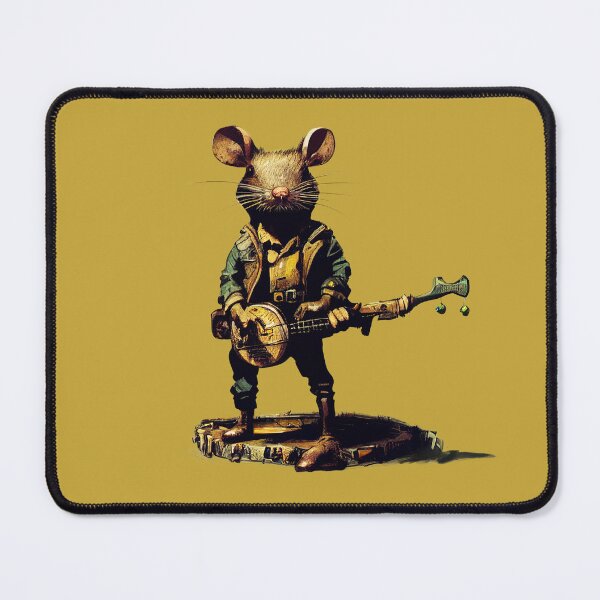 Item preview, Rat Playing a Banjo designed and sold by ThePurpleMelon.