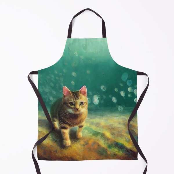 Item preview, Cat Walking on the Ocean Floor designed and sold by Styxiann.