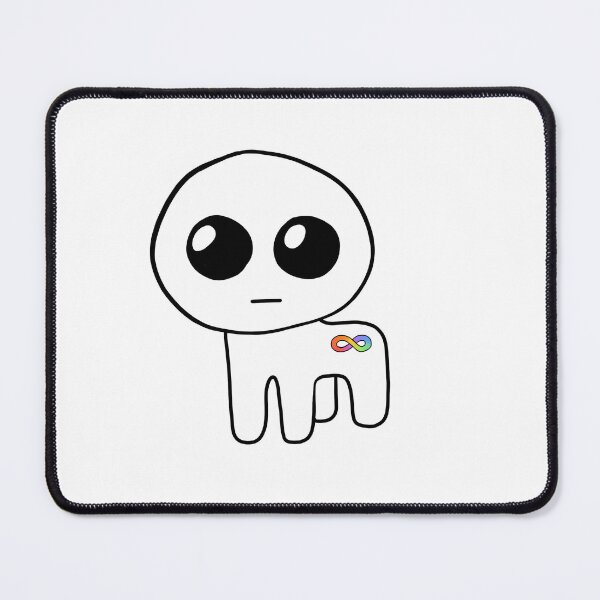 Item preview, TBH Autism Creature with Neurodiversity Cutie Mark designed and sold by PleasantShark.