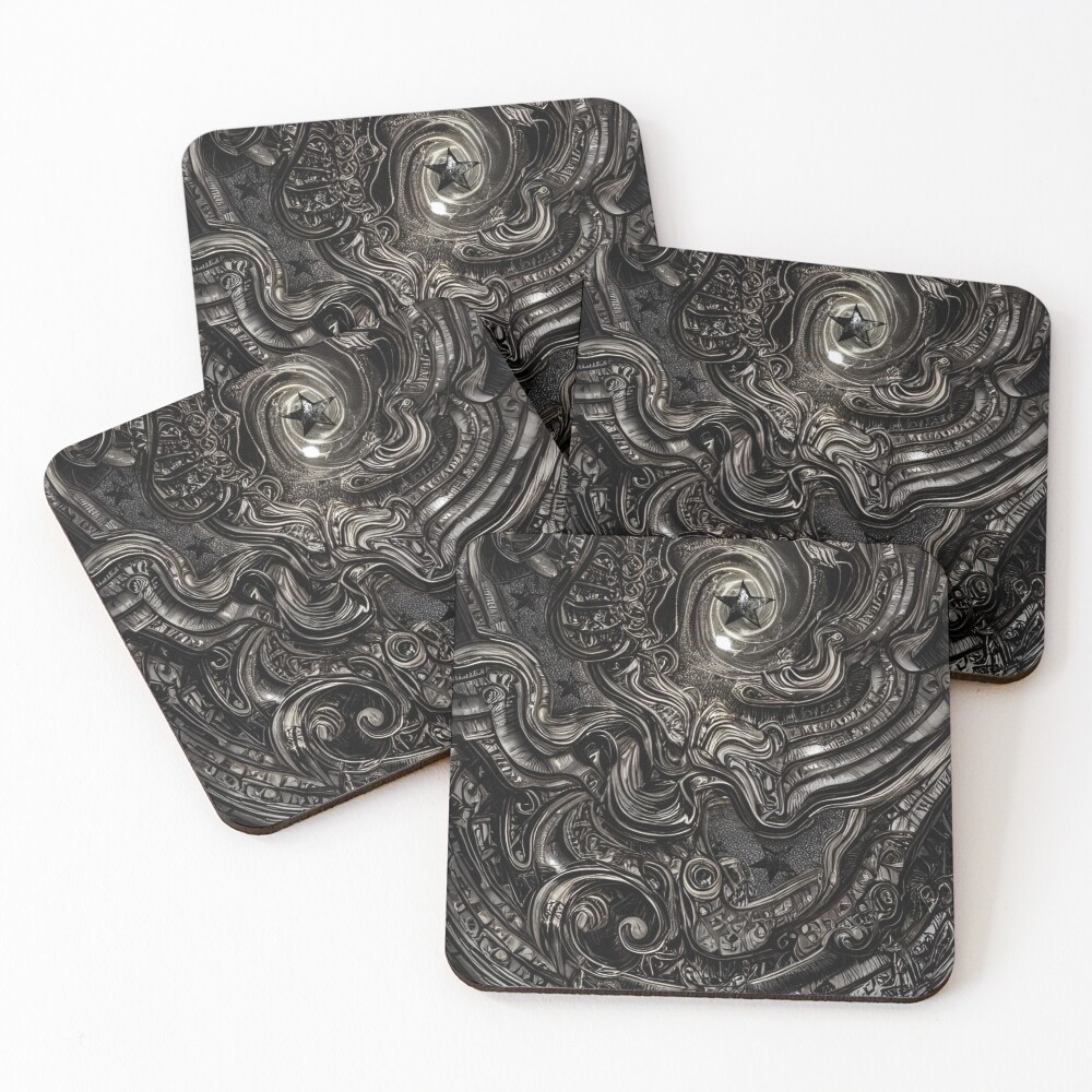 Item preview, Coasters (Set of 4) designed and sold by HauntedAndAlone.