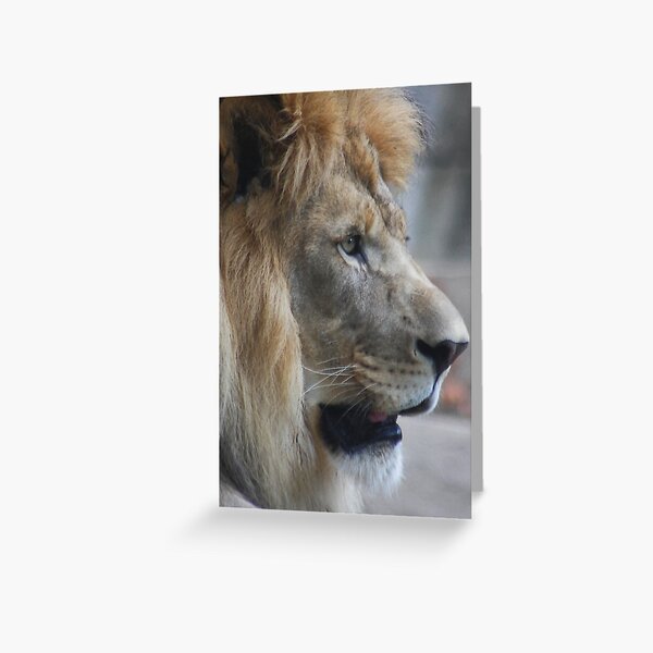 THE KING Greeting Card