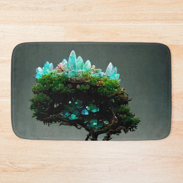 Item preview, Crystals Growing Out of a Bonsai Tree designed and sold by Styxiann.