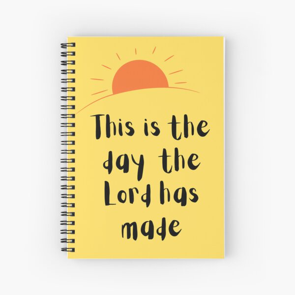 Item preview, Psalm 118 This is the Day the Lord has Made Gratitude Scripture Quote designed and sold by IceCreamMuseum.