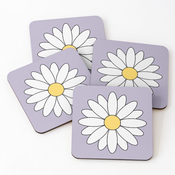 Item preview, Daisy flower purple background designed and sold by RafaTakami.