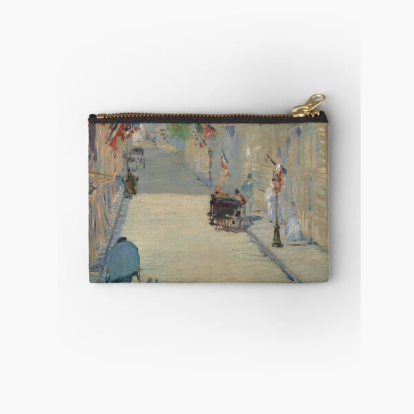 Item preview, The Rue Mosnier with Flags | Edouard Manet | 1878 French Impressionism Art designed and sold by CJET.