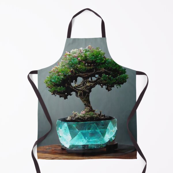 Item preview, Bonsai Tree Growing out of a Crystal Block designed and sold by Styxiann.
