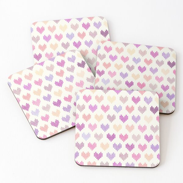 Item preview, Colorful Knitted Hearts VIV designed and sold by Amir Faysal.