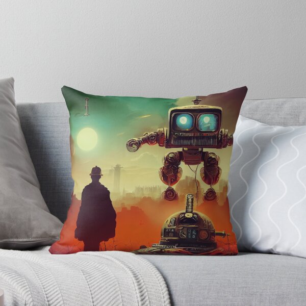 Item preview, smart flying robot with blue eyes designed and sold by sosdesignn.