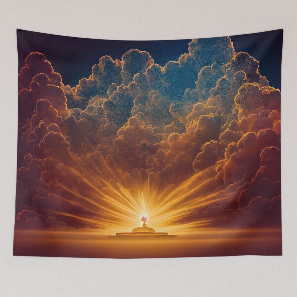 Item preview, Morning Stupa designed and sold by OccultDreams.