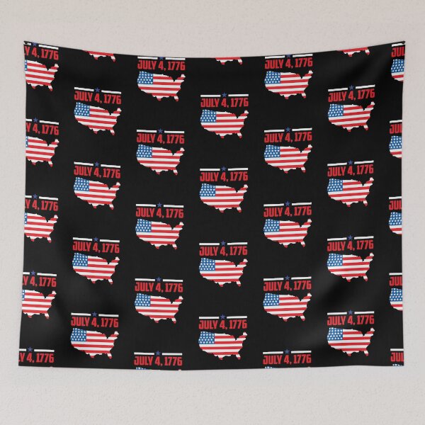 Item preview, July 4, 1776 USA T-shirt designed and sold by FanityPrints.