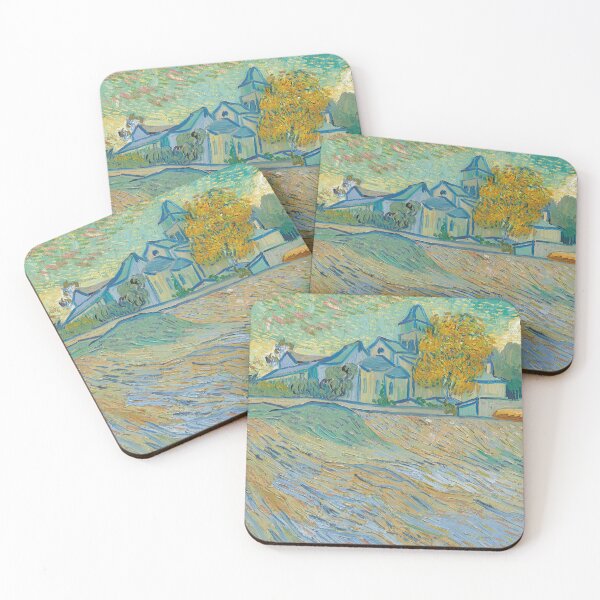 Item preview, Vue de l’asile et de la Chapelle Saint-Paul de Mausole | Vincent van Gogh | 1889 Post-Impressionism Art designed and sold by CJET.
